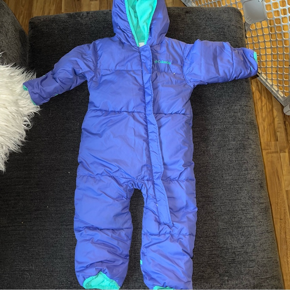 Columbia down bunting 18-24 month